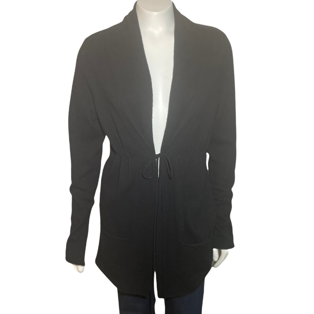 Vince‎ black 100% cashmere cardigan sweater M